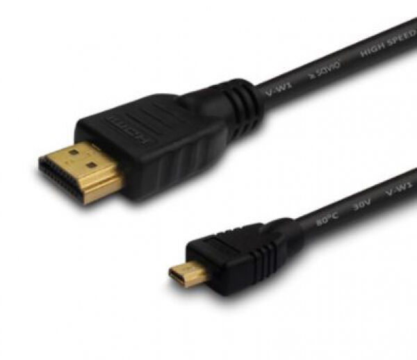 Savio CL-39 - HDMI auf mikro-HDMI 1.4 Kabel - 1m