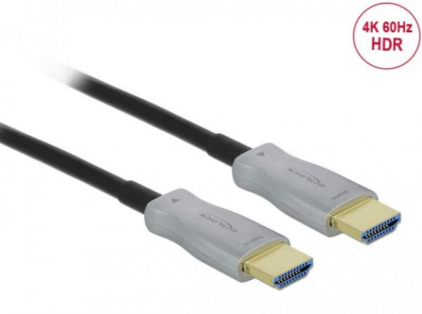 DeLock 84133 - Aktives Optisches Kabel HDMI 4K 60 Hz - 50m