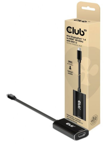 Club 3D CAC-1186 - Mini DP/HDMI-A Adapter 8K - 0.15m
