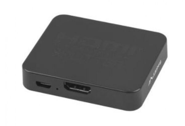 Lanberg SPV-HDMI-0002 - HDMI auf 2 x HDMI Splitter / 4K / MicroUSB-Port