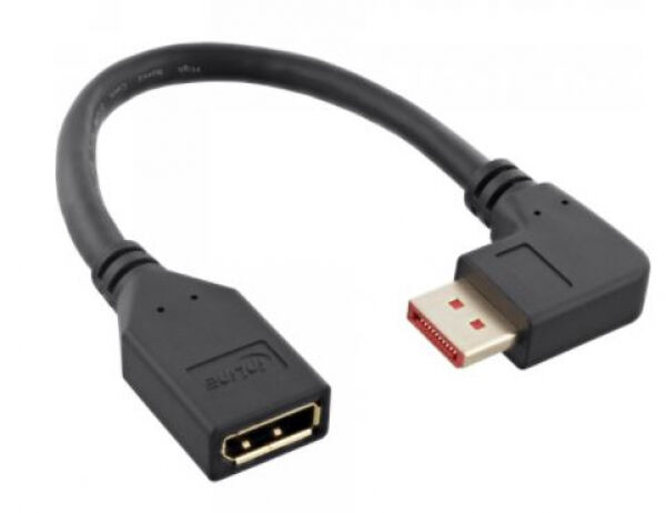 InLine 17159R - DisplayPort 1.4 Adapterkabel ST/BU / 8K4K - 0.15m