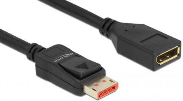 DeLock 87072 - DisplayPort 1.4 Verlängerungskabel 8K 60 Hz - 3 m