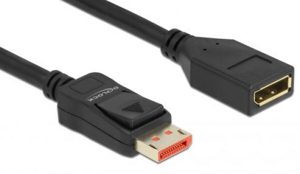 DeLock 87072 - DisplayPort 1.4 Verlängerungskabel 8K 60 Hz - 2 m