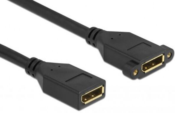 DeLock 87103 - DisplayPort 1.2 Kabel Buchse zu Buchse zum Einbau 4K 60 Hz - 3m