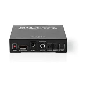 Nedis HDMI  Converter - SCART Buchse - HDMI Ausgang / 1x 3.5 mm Audio Out / 1x Digital Audio - 1-Weg - 1080p - 1.65 Gbps - Aluminium - Anthrazit Nedis