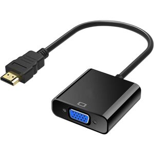 INF HDMI til VGA-adapter med 3,5 mm lydstik - Hurtig levering