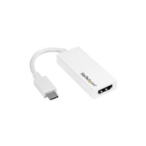 StarTech.com USB C to HDMI Adapter - 4K 30Hz - USB 3.1 Type-C to HDMI Adapter - USB-C to HDMI Dongle - Monitor Adapter - White (CDP2HDW) - Ekstern vi