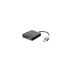 Lenovo Universal USB 3.0 to VGA/HDMI Adapter - Ekstern videoadapter - USB 3.0 - HDMI, VGA