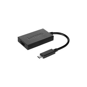 Lenovo USB C to HDMI Plus Power Adapter - Ekstern videoadapter - USB-C - HDMI