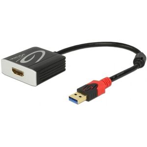 Delock Usb-A 3.0 Han Til Hdmi Hun Adapter - 20 Cm