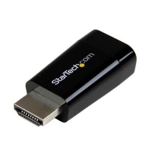 StarTech.com Adattatore HDMI a VGA compatto per portatili - Convertitore HDMI a VGA per desktop/ChromeBook/ultrabo (HD2VGAMICRO)