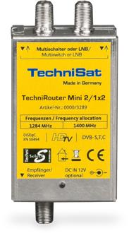 TechniSat TechniRouter Mini 2/1x2 multinterruttore satellitare