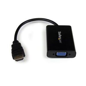 StarTech.com HDMI to VGA Video Adapter Converter with Audio for Desktop PC / Laptop / Ultrabook (HD2VGAA2)