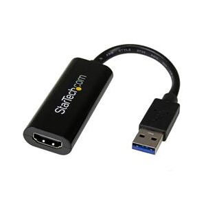 StarTech.com Slim USB 3.0 to HDMI External Video Card Multi Monitor Adapter  1920x1200 / 1080p (USB32HDES)