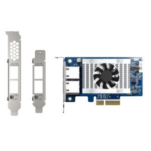 QNAP QXG-10G2T-X710 - 2-Port 10 Gigabit Netzwerkkarte PCI Gen3 x4