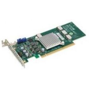 Supermicro AOC-SLG3-4E4T-O - 2.8GB/s quad-Port Gen-3 Internal NVMe Host Bus Adapter