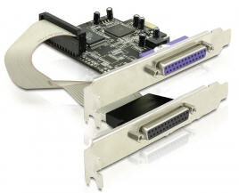 DeLock 89125 - PCI Express Karte > 2 x Parallel