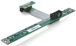 DeLock 41752 - Riser Karte PCI Express x1 mit flexiblem Kabel 7 cm