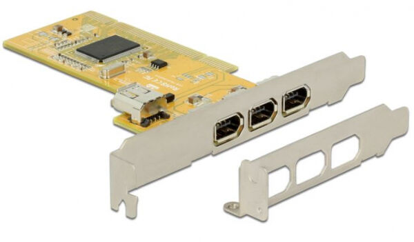 DeLock 89443 - PCI Karte > 3 x extern + 1 x intern FireWire A