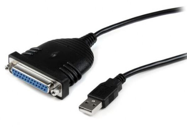StarTech.com StarTech ICUSB1284D25 - USB auf Parallel Adapter Kabel - Centronics DB25 / IEEE1284 Druckerkabel - 1.8m