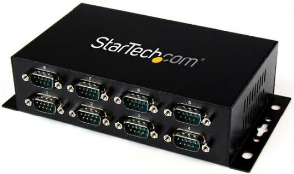 StarTech.com StarTech ICUSB2328I - 8 Port USB auf Seriell RS-232 Adapter Hub - DIN-Schienen und Wandmontage fähig