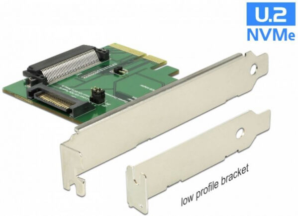 DeLock 89672 - PCI Express x4 Karte > 1 x intern U.2 NVMe SFF-8639 Buchse