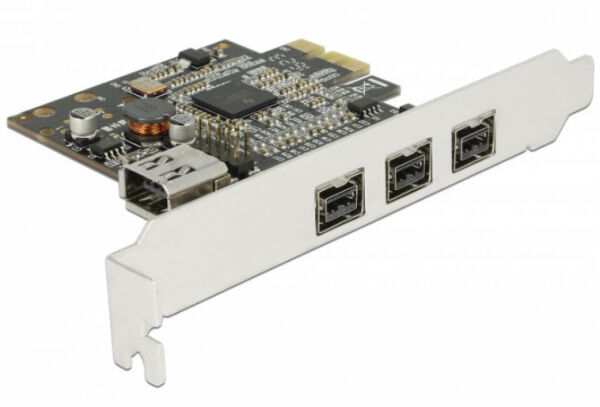 DeLock 89864 - PCI Express Karte > 3 x extern FireWire B + 1 x intern FireWire A