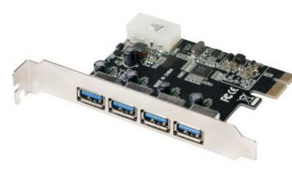 M-Cab 7070040 - Schnittstellenkarte PCIe USB 3.0 - 4-Port