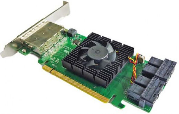 Highpoint Raid SSD7184 - 2x 8643, 2x 8644 Controller / PCI-Ex16v3