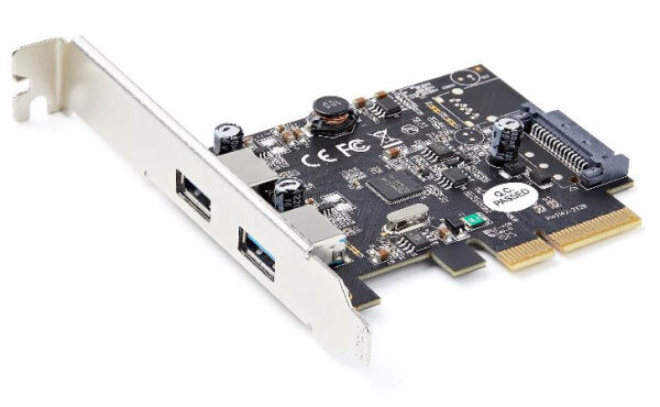 StarTech.com Startech PEXUSB312A3 - USB PCIe Adapter mit 2 Anschlüssen - 10 Gbit/s/Port - USB 3.1/3.2 Gen 2 Typ-A