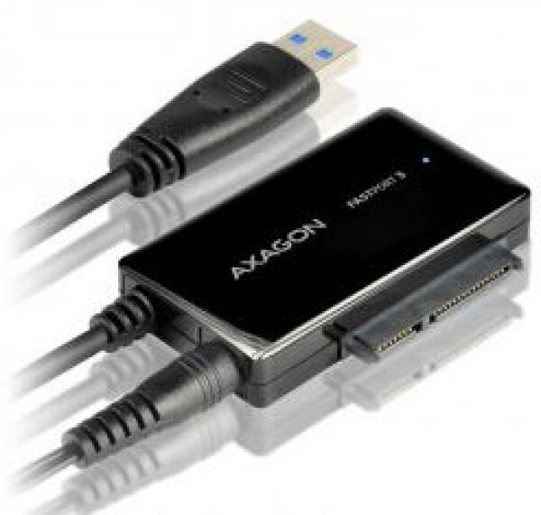Axagon ADSA-FP3 - USB3.0 - SATA 6G 2.5 Zoll Adapter / FASTPort3 - mit Netzteil