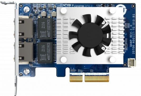 QNAP QXG-10G2TB - Two 10GbE ports