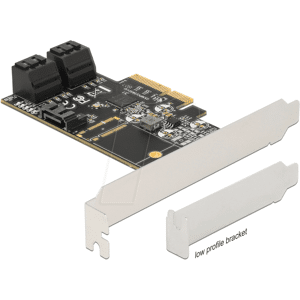 DELOCK 90395 - 5 Port SATA PCI Express x4 Karte