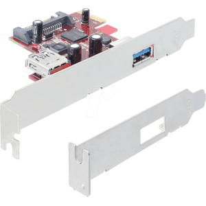 DELOCK 89273 - Delock PCI Express Card > 1 x extern 1 x intern USB 3.0