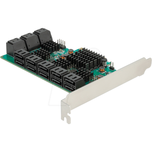 DELOCK 90073 - PCIe x4 > 16x SATA 6 Gb/s