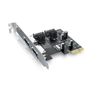 CSL PCIe Schnittstellenkarte für SATA III / eSata III 2x intern SATA & 2x extern eSATA