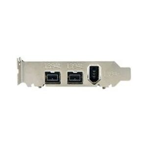 StarTech.com 3 Port 800+400 FireWire Schnittstellen Combo Karte Low Profile FireWire-Adapter PCIe 800 2 Ans.