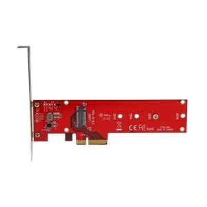StarTech.com x4 PCI Express zu M.2 PCIe SSD Adapter NGFF NVMe oder AHCI Schnittstellenadapter Expansion Slot to Card Rot