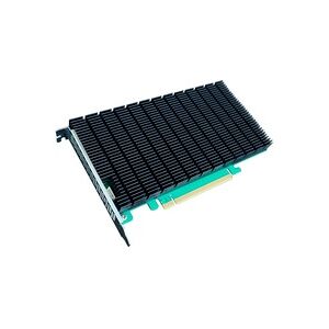 HighPoint Rocket 1104 4x M.2 Port zu PCIe 3.0 x16 NVMe HBA, Schnittstellenkarte