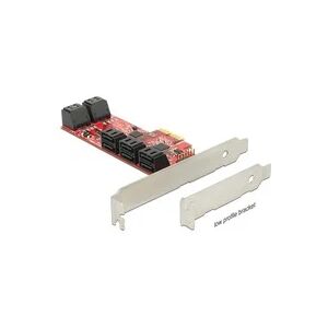 Delock PCI ExpressCard x2 Card > 10x SATA 6 Gb/s, Serial ATA-Controller