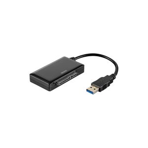 DELTACO USB3-SATA6G3 - Lagringskontrol - 2.5, 3.5 - SATA 6Gb/s - USB 3.0 - sort