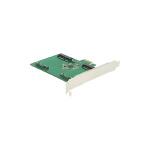 Delock - Lagringskontrol - 2 Kanal - SATA 6Gb/s - PCIe 2.0 x1