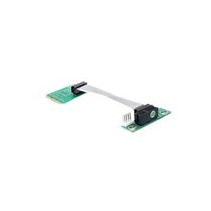 Delock Riser card Mini PCI Express > PCI Express x1 left insertion - Udvidelseskort