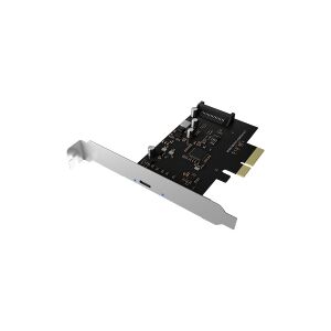 RaidSonic Technology ICY BOX IB-PCI1901-C32 - USB-adapter - PCIe 3.0 x4 - USB-C 3.2 Gen 2x2 x 1 - sort