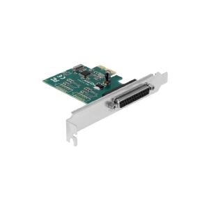 Delock - Parallel adapter - PCIe 1.1 lavprofil - parallel x 1