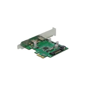 Delock - USB-adapter - PCIe 2.0 lavprofil - USB-C 3.2 Gen 1 x 2