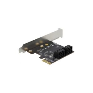 Delock - Lagringskontrol - SATA 6Gb/s - lavprofil - PCIe 3.0 x2