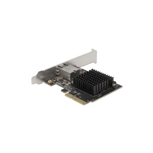 Delock - Netværksadapter - PCIe 3.0 x4 lavprofil - 100M/1G/2.5G/5G/10 Gigabit Ethernet