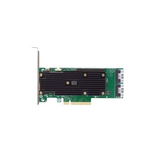 Lenovo ThinkSystem 940-16i - Styreenhed til lagring (RAID) - 16 Kanal - SATA / SAS 12Gb/s - lavprofil - RAID RAID 0, 1, 5, 6, 10, 50, JBOD, 60 - PCIe 4.0 x8 - for ThinkSystem SR530  SR590  SR630 V2  SR645  SR650 V2  SR665  SR850 V2  SR860 V2  ST650 V2