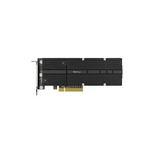 Synology M2D20 - Interfaceadapter - M.2 NVMe Card - PCIe 3.0 x8 - for Synology SA3400, SA3600  Disk Station DS1618, DS1819, DS2419  RackStation RS2418, RS820